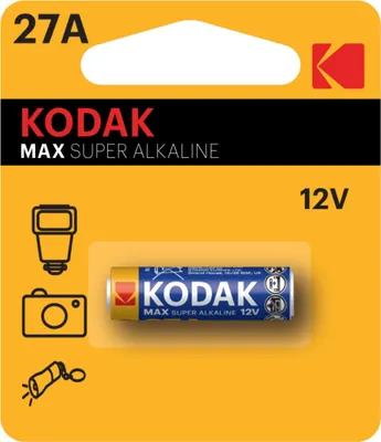 Image de Piles alcalines Kodak ULTRA 27A (1 paquet)