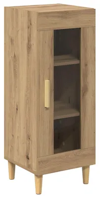 Produktbild von “2026 Modern“ Braun Sideboard Artisan-Eiche 34,5 x 32,5 x 90 cm Holzwerkstoff - Designermöbel 19270 - Kommoden