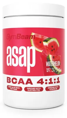 Produktbild von GymBeam - ASAP BCAA, 375 g, Wassermelone