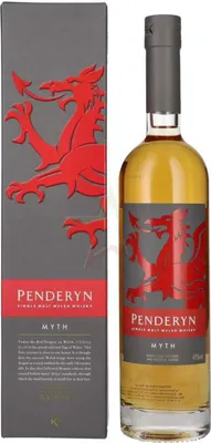 Imagen del producto de Penderyn Welsh Whisky, 41%, 0,70 litros.