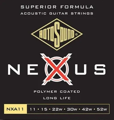Image de Rotosound NXA11 Cordes pour guitare acoustique