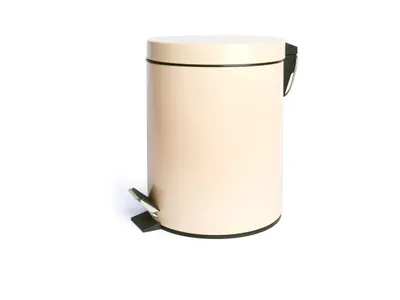 Zdjęcie produktu dla Excelsa kosz na śmieci Cleany metal 5 Lt kremowy