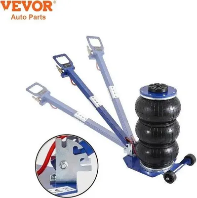 Produktbild von Famanu Pneumatischer Heavy Duty Wagenheber - 5 Ton Tragkraft, Schnelles Heben