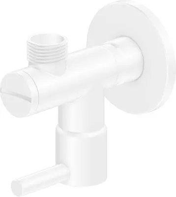 Image de Steinberg Série 100 Vanne d'angle, G1/2, avec raccord 3/8 pour tuyau flexible, 1001640W