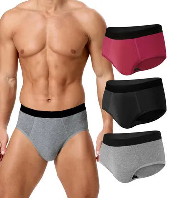 Image de Solidchoice - Culottes absorbants pour hommes (lot de 3)