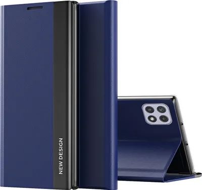 Immagine prodotto di Custodia Galaxy A22 5G, Custodia magnetica in Finto cuoio con funzione stand per Samsung Galaxy A22 5G blu navy