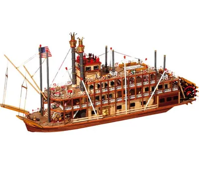Produktbild von Occre 14003 Mississippi Schaufelraddampfer 1/80