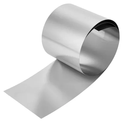 Edelstahlfolie 304, 0,2 mm x 200 mm x 1 m, Blechstreifen
