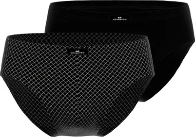 Produktbild von GÖTZBURG Herren Slip schwarz bedruckt 2er Pack Größe: 9