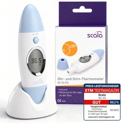 Image de SCALA Thermomètre auriculaire pour le sommeil, SC-53 TM