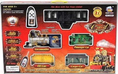 Produktbild von Ferngesteuerte Eisenbahn mit Dampffunktion – ADAR
