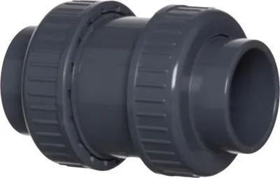 Image de Clapet de retenue avec ressort 110 mm, PVC-U, 2x joint collé,