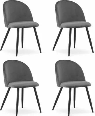 Zdjęcie produktu dla Krzesło Valora BELLO x4 | Zestaw czterech krzeseł do nowoczesnych wnętrz