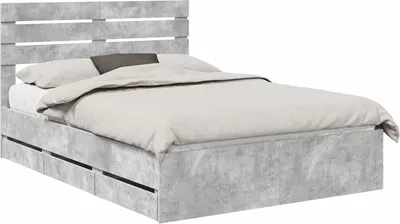 Immagine prodotto di Struttura del letto con cassetto Grigio cemento 160 x 200 cm