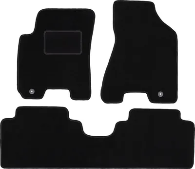 Produktbild von Schwarze Veloursmatten für: Kia Sportage II SUV (2004-2010)
