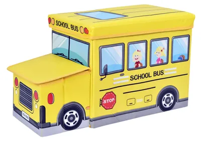 Immagine prodotto di Scatola dei giocattoli, autobus giallo