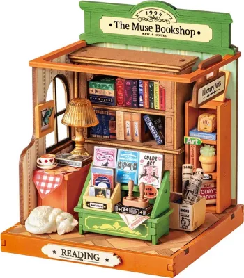 Immagine prodotto di Libreria della casa in miniatura RoboTime