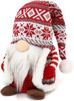 Productafbeelding van Gnome kerst decoraties ornamenten kerstman zweedse - Nordic Tomte Elf Gevulde Dwerg Thanksgiving Valentines