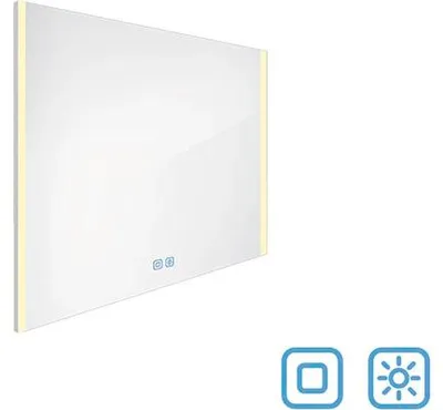 Imagen del producto de Espejo LED con iluminación Nimco ZP 11000, 80 x 70 cm, grado de protección IP 44