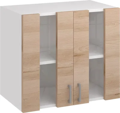 Produktbild von Roe Furniture | Küchenhängeschrank 80 cm - Eiche Artisan - Braun - Küchenhängeschränke - Küchenzeilen - Küchen Hängeschrank - Küche - G0802DS1