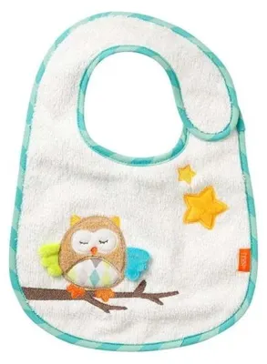 Produktbild von babyFehn Lätzchen Eule Sleeping Forest