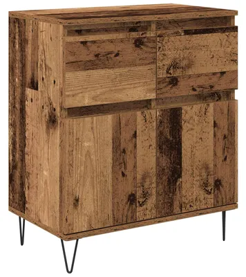 Produktbild von Sideboard Altholz 60 x 35 x 70 cm Verbundholz und Eisen