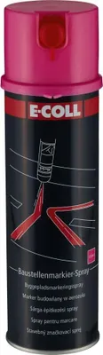 Produktbild von Baustellenmarkierspray 500ml pink E-COLL EE
