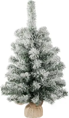 Productafbeelding van Stromček MagicHome, kerstboom, sneeuwbedekt, sparrenhout, 60 cm