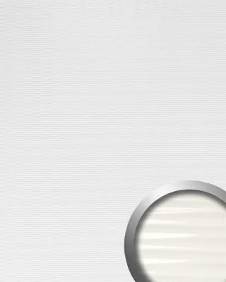 Imagen del producto de WallFace 15764 MOTION TWO Panel de pared adesivo ranuras L lacado blanco 2,6m2