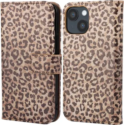 Produktbild von imoshion Design Klapphülle iPhone 14 - Leopard Mood