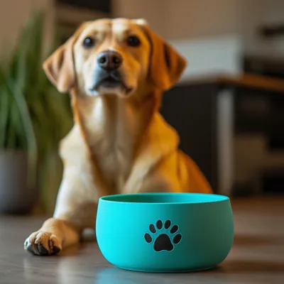 Immagine prodotto di Ciotola per cani stampata in 3D, modello 039-082 – Dimensione ciotola: media (18 cm)
