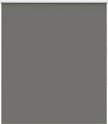 Immagine prodotto di vidaXL Tenda a rullo oscurante grigio 130x130cm larghezza del tessuto 126,6cm poliestere