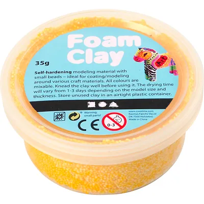 Produktbild von Foam Clay Modelliermasse, Gelb