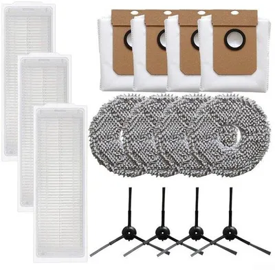 Productafbeelding van Vervangingsaccessoires voor Conga 13090 Stofzuiger - 4 Dweildoeken, 3 Filters