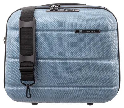 Produktbild von Franky ABS13 Beautycase Handgepäck Hartschale mit TSA-Schloss bluestone