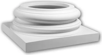 Produktbild von Profhome 413202 Vollsäulen Sockel Fassadenstuck Säule Fassadenelement