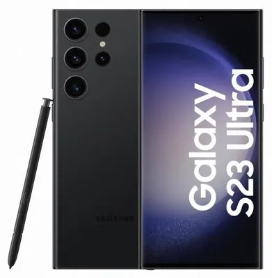 Image de Samsung Galaxy S23 Ultra SM-S918B, 17,3 cm (6.8"), 12 Go, 512 Go, 200 MP, Android 13, Schwarz
