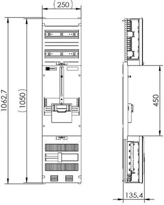 Produktbild von ABN Zählerfeld Z17001