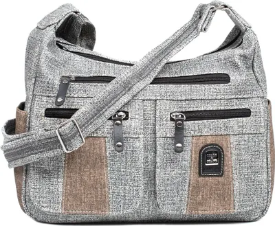 Produktbild von Charm&Shape Mittelgroße Damen-Umhängetasche Grau