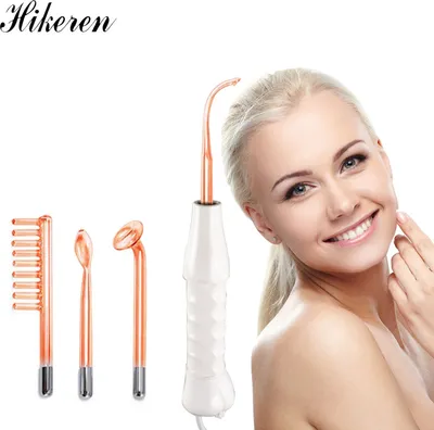 Produktbild von Hikeren Gesichts Massager, Sicherheitsausrüstung,Elektrode Hochfrequenz Gesichtspflege Maschine Akne Remover Gesichts Spa