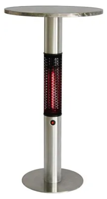 Image de Chauffage électrique de table, Ø 600 Mm, hauteur 1100 Mm