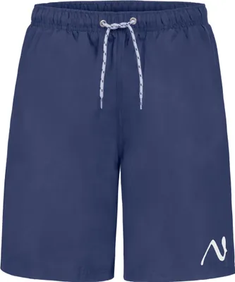 Zdjęcie produktu dla Nebulus spodenki kąpielowe z mikrofibry MIAMI męskie, bermudy, spodenki sportowe, P6982 - męskie, granatowo-biały, L