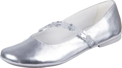 Productafbeelding van PRIMIGI Feestcollectie, ballerina's voor meisjes, zilver/zwart, maat 32 EU