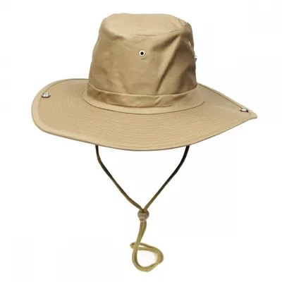 Produktbild von MFH Buschhut, mit Kinnband, zum Hochstellen, khaki
