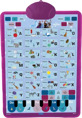 Produktbild von Mein Poster Die Schneekönigin sprechende pädagogische Fibel zweisprachig Französisch/Englisch