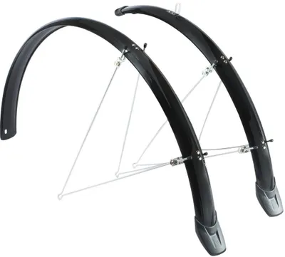 Immagine prodotto di Set di parafanghi Eurofender Elegance 28" x 46 mm - Nero