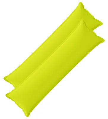 Productafbeelding van vidaXL Kussenhoezen, 2 stuks, HOUTEN, lichtgroen, 40 x 145 cm, polyester