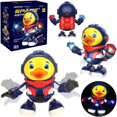 Image de Canard astronaute dansant à piles - Trifox