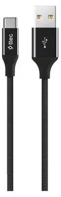 Zdjęcie produktu dla Ttec AlumiCable, 1,2 m, USB C, USB A, 0,48 Gbit/s, Czarny