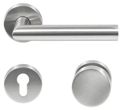 Produktbild von Toulouse Wechselgarnitur MeinTürgriff Türdrücker Knopf/Griff Edelstahl matt